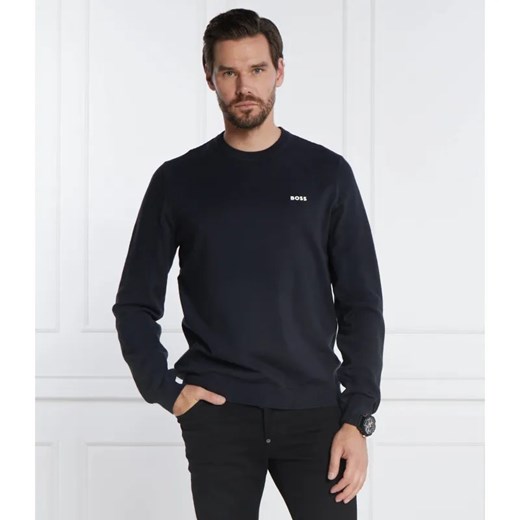 BOSS GREEN Sweter Momentum-X_CN | Regular Fit | z dodatkiem wełny ze sklepu Gomez Fashion Store w kategorii Swetry męskie - zdjęcie 184336565