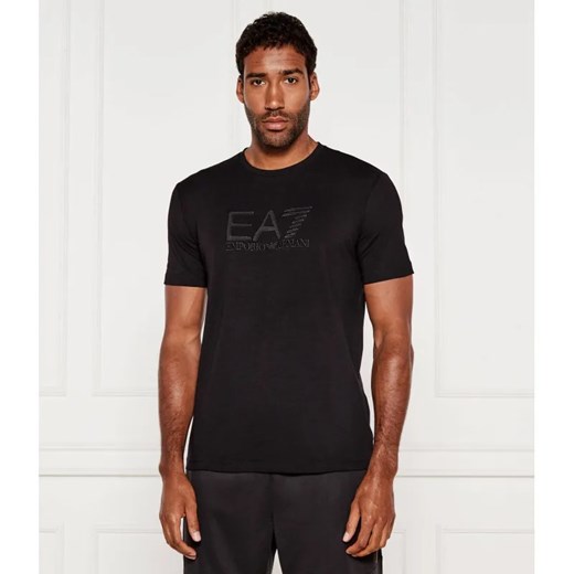 EA7 T-shirt | Regular Fit ze sklepu Gomez Fashion Store w kategorii T-shirty męskie - zdjęcie 184336605