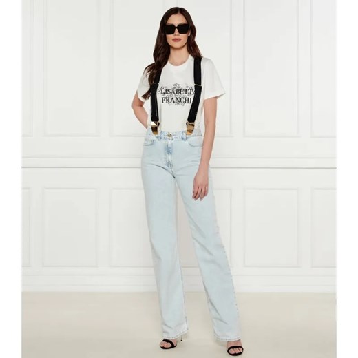 Elisabetta Franchi Jeansy | Straight fit ze sklepu Gomez Fashion Store w kategorii Jeansy damskie - zdjęcie 184336608