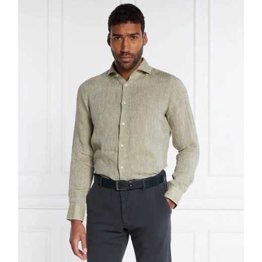 Joop! Lniana koszula 146Pai-W | Slim Fit ze sklepu Gomez Fashion Store w kategorii Koszule męskie - zdjęcie 184336667