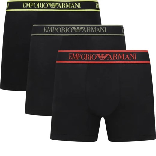 Emporio Armani Bokserki 3-pack ze sklepu Gomez Fashion Store w kategorii Majtki męskie - zdjęcie 184336715