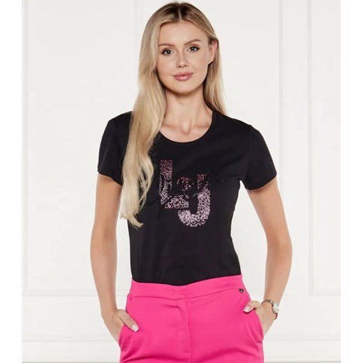 Liu Jo T-shirt | Slim Fit ze sklepu Gomez Fashion Store w kategorii Bluzki damskie - zdjęcie 184336719