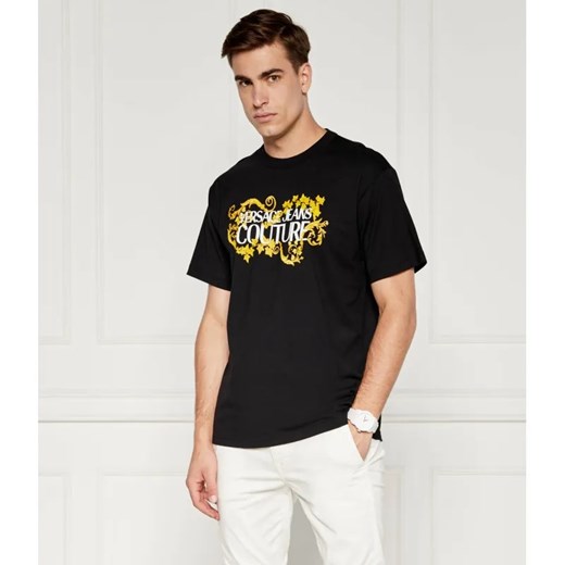 Versace Jeans Couture T-shirt | Regular Fit ze sklepu Gomez Fashion Store w kategorii T-shirty męskie - zdjęcie 184336728