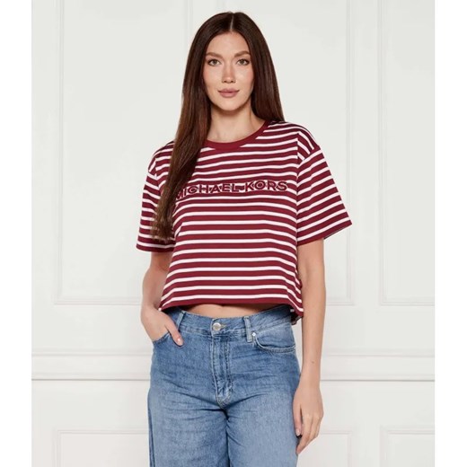 Michael Kors T-shirt | Cropped Fit ze sklepu Gomez Fashion Store w kategorii Bluzki damskie - zdjęcie 184336787