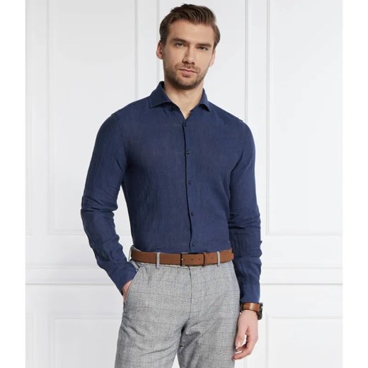 Joop! Lniana koszula 146Pai-W | Slim Fit ze sklepu Gomez Fashion Store w kategorii Koszule męskie - zdjęcie 184336857