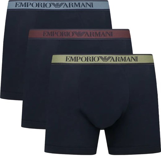 Emporio Armani Bokserki 3-pack ze sklepu Gomez Fashion Store w kategorii Majtki męskie - zdjęcie 184336875