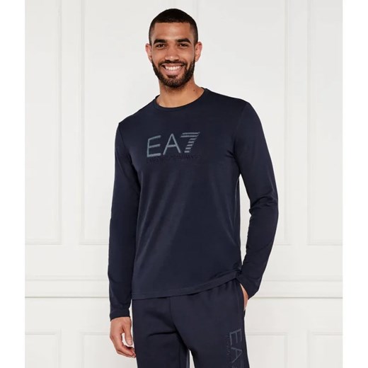 EA7 Longsleeve | Slim Fit ze sklepu Gomez Fashion Store w kategorii T-shirty męskie - zdjęcie 184336909