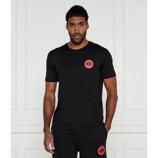 HUGO T-shirt Danetchorb | Regular Fit ze sklepu Gomez Fashion Store w kategorii T-shirty męskie - zdjęcie 184336935