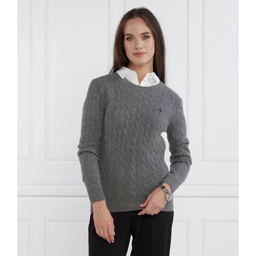 POLO RALPH LAUREN Sweter JULIANNA | Slim Fit | z dodatkiem kaszmiru ze sklepu Gomez Fashion Store w kategorii Swetry damskie - zdjęcie 184336976