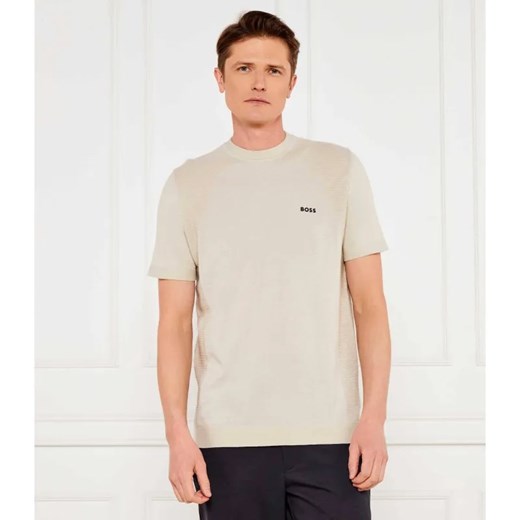 BOSS GREEN T-shirt Momentum_Lite_T24 | Regular Fit ze sklepu Gomez Fashion Store w kategorii T-shirty męskie - zdjęcie 184336989