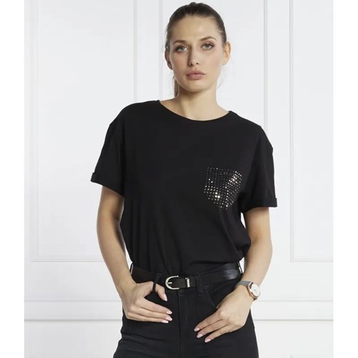Liu Jo T-shirt | Regular Fit ze sklepu Gomez Fashion Store w kategorii Bluzki damskie - zdjęcie 184337005