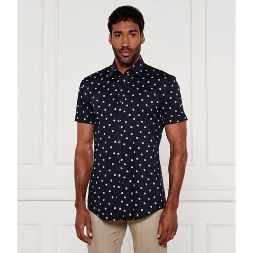 BOSS BLACK Koszula H-HANK-ken-SH-C1 | Slim Fit | stretch ze sklepu Gomez Fashion Store w kategorii Koszule męskie - zdjęcie 184337018