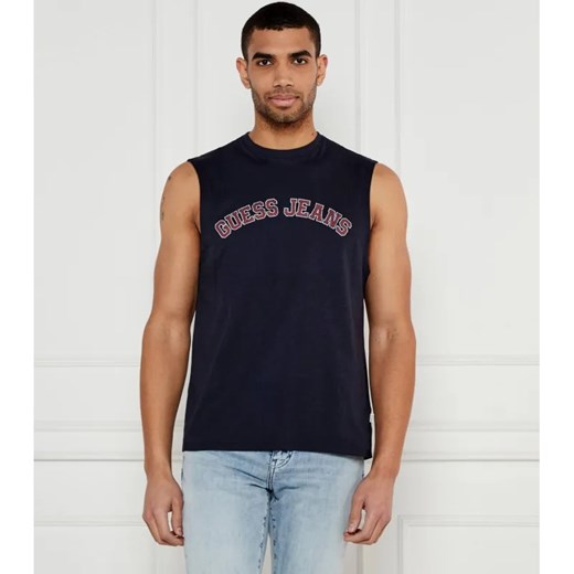 Guess Jeans Tank top | Regular Fit ze sklepu Gomez Fashion Store w kategorii T-shirty męskie - zdjęcie 184337076