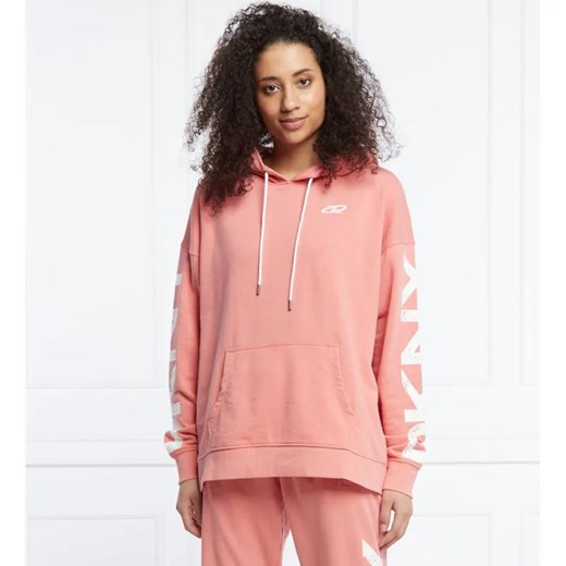 DKNY Sport Bluza EXPLODED CRACKLE LOG | Loose fit ze sklepu Gomez Fashion Store w kategorii Bluzy damskie - zdjęcie 184337087