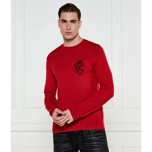 Armani Exchange Sweter | Regular Fit | z dodatkiem wełny ze sklepu Gomez Fashion Store w kategorii Swetry męskie - zdjęcie 184337098