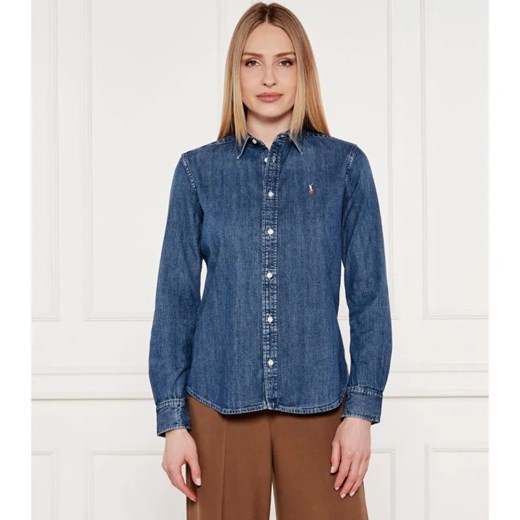 POLO RALPH LAUREN Jeansowa koszula | Custom fit ze sklepu Gomez Fashion Store w kategorii Koszule damskie - zdjęcie 184337107