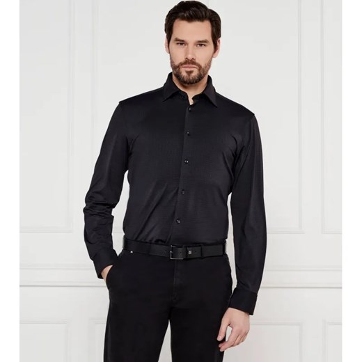 BOSS BLACK Koszula P-HANK-kent-C1-222 | Slim Fit ze sklepu Gomez Fashion Store w kategorii Koszule męskie - zdjęcie 184337129