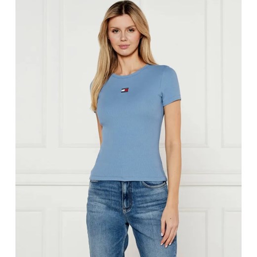 Tommy Jeans T-shirt | Slim Fit ze sklepu Gomez Fashion Store w kategorii Bluzki damskie - zdjęcie 184337135