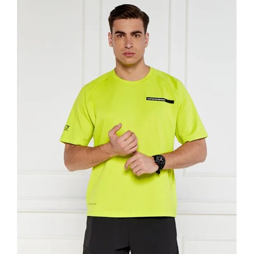 EA7 T-shirt | Regular Fit ze sklepu Gomez Fashion Store w kategorii T-shirty męskie - zdjęcie 184337156