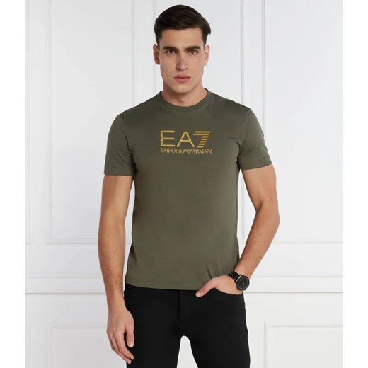 EA7 T-shirt | Regular Fit ze sklepu Gomez Fashion Store w kategorii T-shirty męskie - zdjęcie 184337208