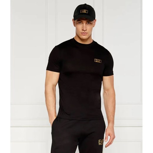 EA7 T-shirt | Slim Fit ze sklepu Gomez Fashion Store w kategorii T-shirty męskie - zdjęcie 184337235