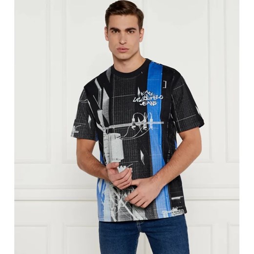 Karl Lagerfeld Jeans T-shirt | Regular Fit ze sklepu Gomez Fashion Store w kategorii T-shirty męskie - zdjęcie 184337239