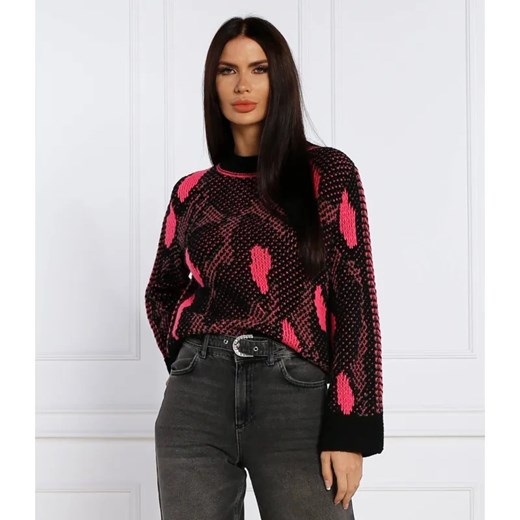 Marc Cain Wełniany sweter | Regular Fit ze sklepu Gomez Fashion Store w kategorii Swetry damskie - zdjęcie 184337285