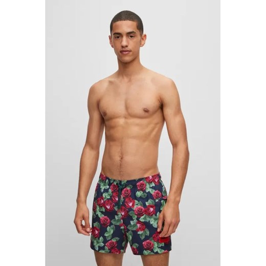 Hugo Bodywear Szorty kąpielowe BLOOM | Regular Fit ze sklepu Gomez Fashion Store w kategorii Kąpielówki - zdjęcie 184337297