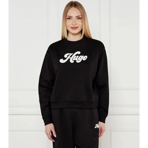 HUGO Bluza Deroxina_3 | Relaxed fit ze sklepu Gomez Fashion Store w kategorii Bluzy damskie - zdjęcie 184337359
