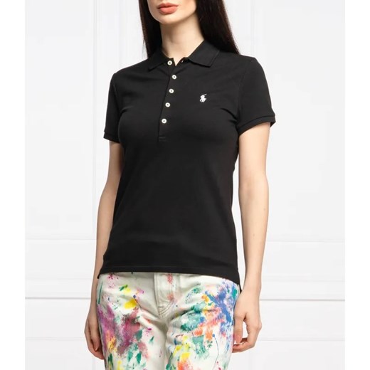 POLO RALPH LAUREN Polo Julie | Slim Fit | pique ze sklepu Gomez Fashion Store w kategorii Bluzki damskie - zdjęcie 184337368
