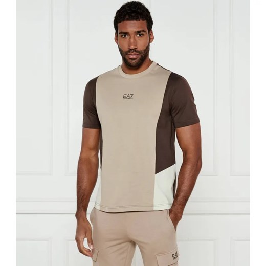 EA7 T-shirt | Regular Fit ze sklepu Gomez Fashion Store w kategorii T-shirty męskie - zdjęcie 184337385