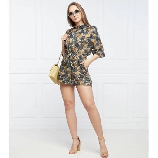 Liu Jo Lniany kombinezon | Regular Fit ze sklepu Gomez Fashion Store w kategorii Kombinezony damskie - zdjęcie 184337439