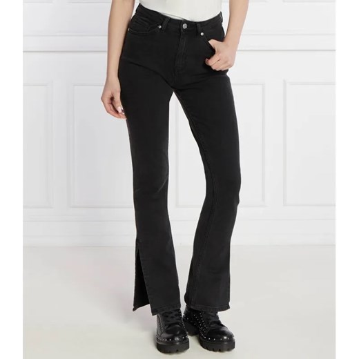 HUGO Jeansy Gwendolyn_1 | flare fit | high waist ze sklepu Gomez Fashion Store w kategorii Jeansy damskie - zdjęcie 184337486