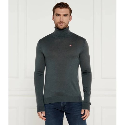 Napapijri Wełniany golf DAMAVAND | Regular Fit ze sklepu Gomez Fashion Store w kategorii Swetry męskie - zdjęcie 184337527