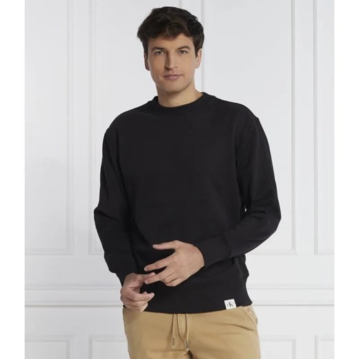 Calvin Klein Jeans Bluza WOVEN TAB | Regular Fit ze sklepu Gomez Fashion Store w kategorii Bluzy męskie - zdjęcie 184337536