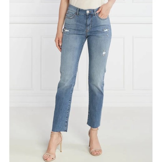 Marc Cain Jeansy | Slim Fit | low waist ze sklepu Gomez Fashion Store w kategorii Jeansy damskie - zdjęcie 184337596