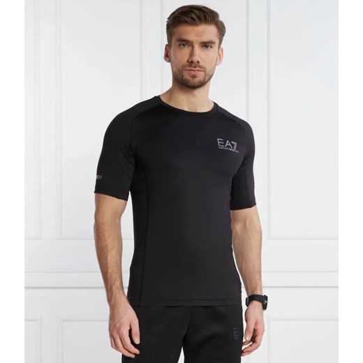 EA7 T-shirt | Slim Fit ze sklepu Gomez Fashion Store w kategorii T-shirty męskie - zdjęcie 184337615