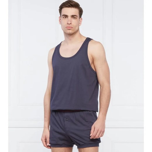Dsquared2 Tank top | Regular Fit | z dodatkiem lnu Dsquared2 XXL promocyjna cena Gomez Fashion Store