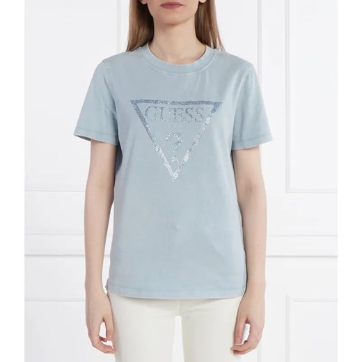 GUESS T-shirt | Regular Fit ze sklepu Gomez Fashion Store w kategorii Bluzki damskie - zdjęcie 184337659