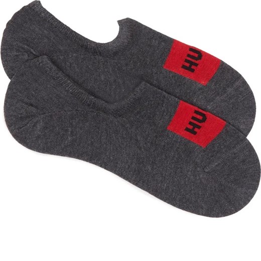 Hugo Bodywear Skarpety/stopki 2-pack 2P LOWCUT LABEL COL ze sklepu Gomez Fashion Store w kategorii Skarpetki męskie - zdjęcie 184337705