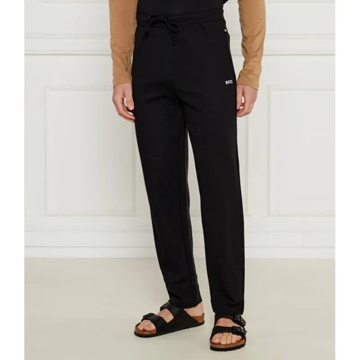 BOSS BLACK Spodnie od piżamy Waffle | Regular Fit ze sklepu Gomez Fashion Store w kategorii Piżamy męskie - zdjęcie 184337716