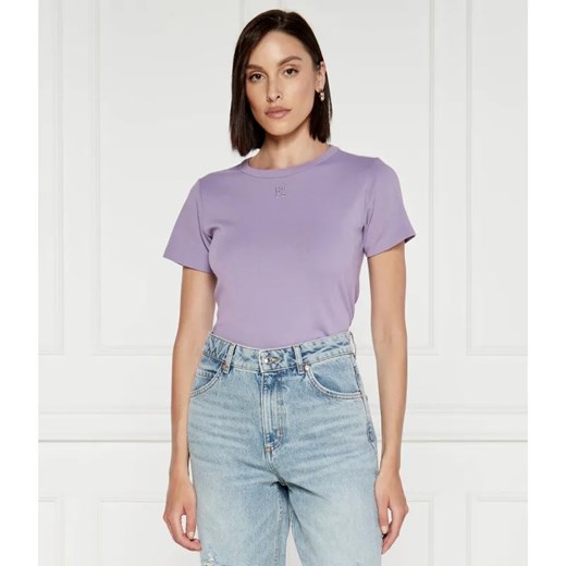 HUGO T-shirt | Regular Fit ze sklepu Gomez Fashion Store w kategorii Bluzki damskie - zdjęcie 184337779
