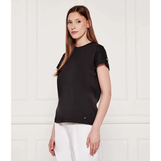 Tommy Hilfiger T-shirt | Regular Fit ze sklepu Gomez Fashion Store w kategorii Bluzki damskie - zdjęcie 184337827