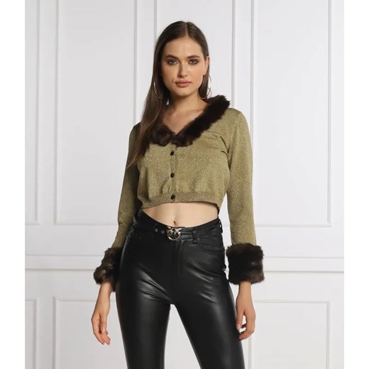 Pinko Kardigan BLUE LAGOON | Cropped Fit Pinko XL Gomez Fashion Store okazja