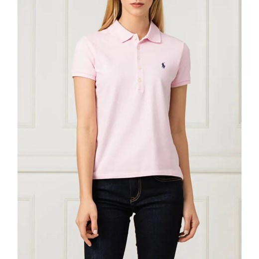 POLO RALPH LAUREN Polo Julie | Slim Fit | pique ze sklepu Gomez Fashion Store w kategorii Bluzki damskie - zdjęcie 184337866