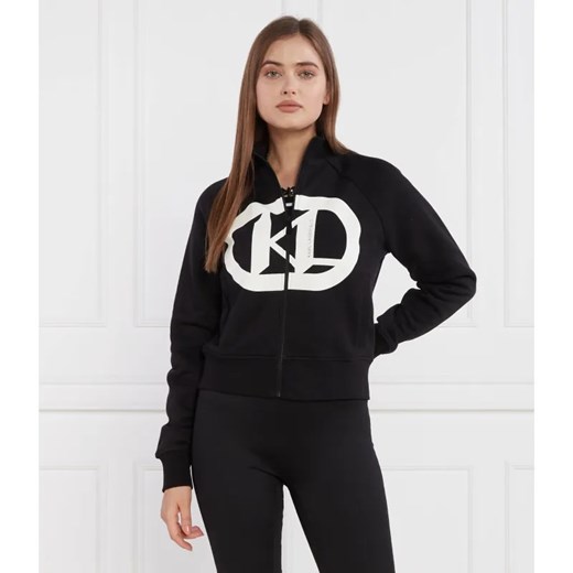Karl Lagerfeld Bluza kl logo zip up | Regular Fit ze sklepu Gomez Fashion Store w kategorii Bluzy damskie - zdjęcie 184337888