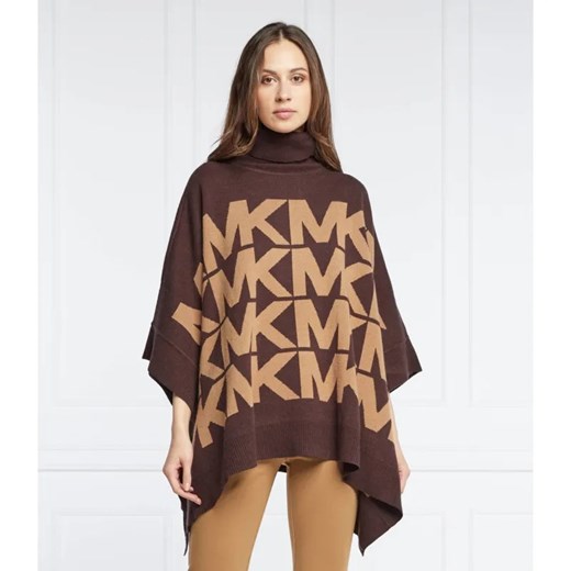 Michael Kors Ponczo | Oversize fit | z dodatkiem wełny i kaszmiru ze sklepu Gomez Fashion Store w kategorii Poncza - zdjęcie 184337915