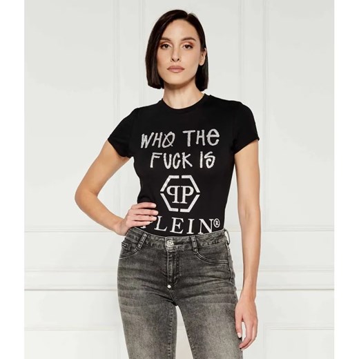 Philipp Plein T-shirt SEXY PURE | Slim Fit ze sklepu Gomez Fashion Store w kategorii Bluzki damskie - zdjęcie 184337946