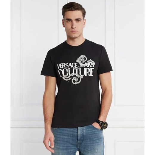 Versace Jeans Couture T-shirt | Slim Fit ze sklepu Gomez Fashion Store w kategorii T-shirty męskie - zdjęcie 184337948
