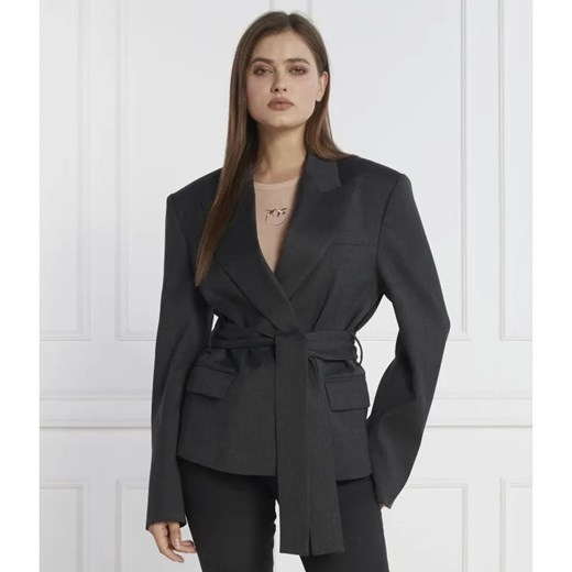 Pinko Wełniana marynarka | Regular Fit ze sklepu Gomez Fashion Store w kategorii Marynarki damskie - zdjęcie 184337985